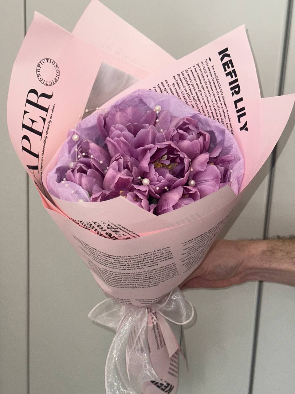 Жемчужный пион